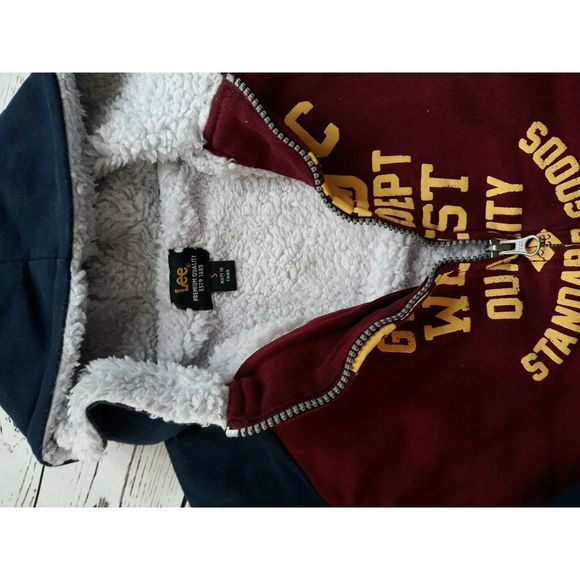 LEE Youth  Sherpa Lined Hoodie Jacket  Small* - Picture 3 of 4